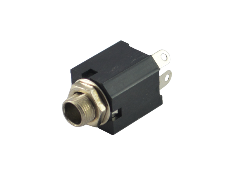 6.35mm Female Chassis Phone Connector - Image 1